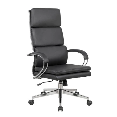 Fauteuil de direction ergonomique à dossier haut nervuré